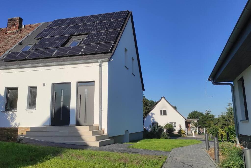 Storchennest - Ferienwohnung Am Storchenradweg Ketzur Ngoại thất bức ảnh