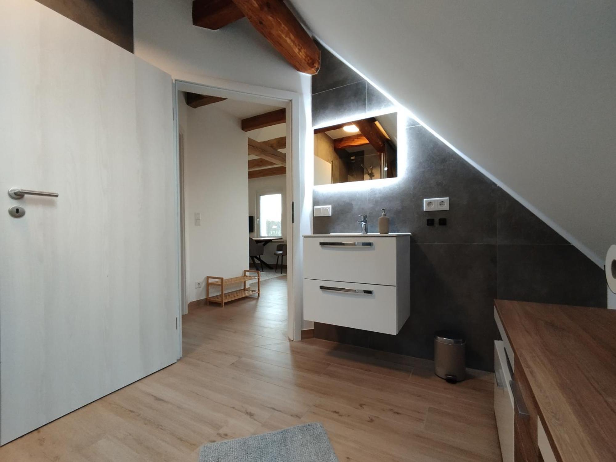 Storchennest - Ferienwohnung Am Storchenradweg Ketzur Ngoại thất bức ảnh